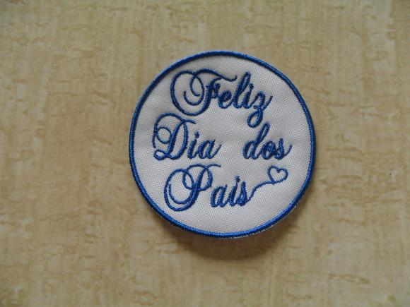 Patch Bordado Termocolante Dia dos Pais Xiii