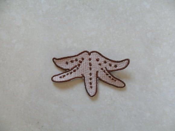 Patch Bordado Termocolante Estrela do Mar Iv