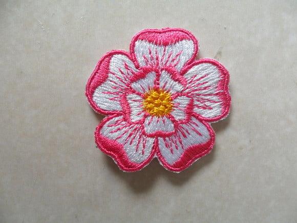 Patch Bordado Termocolante Flor 10