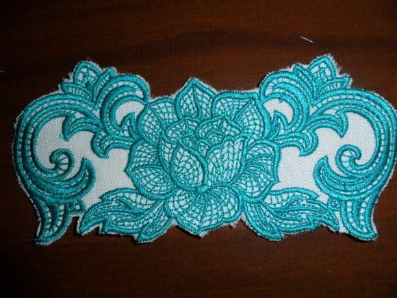 Patch Bordado Termocolante Flor