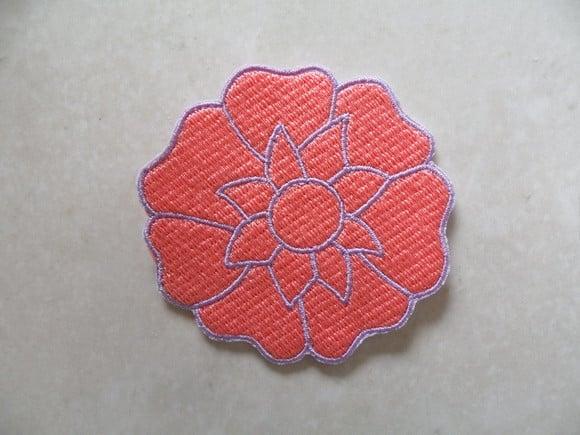 Patch Bordado Termocolante Flor 3