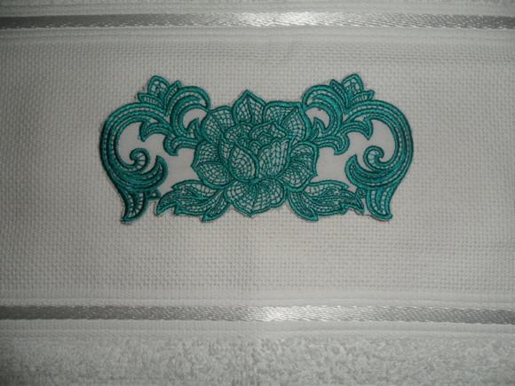 Patch Bordado Termocolante Flor