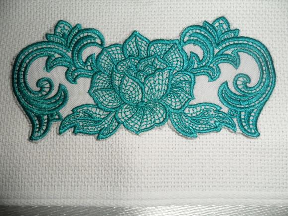 Patch Bordado Termocolante Flor