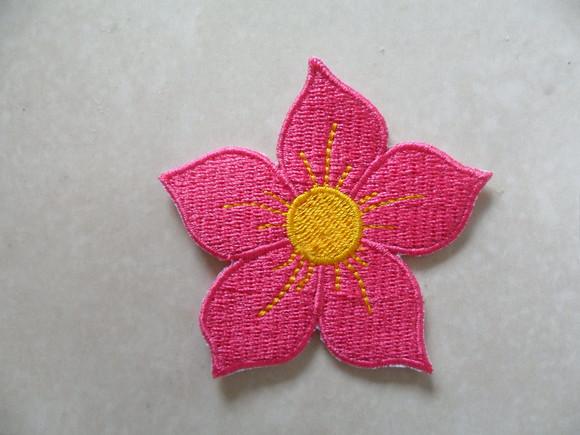 Patch Bordado Termocolante Flor 4