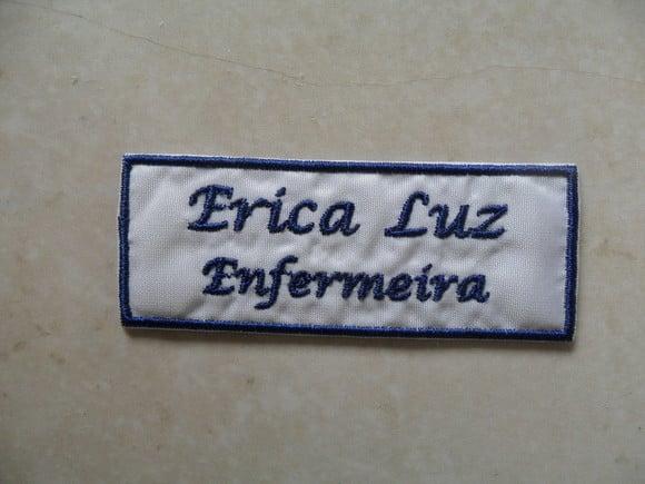 Patch Bordado Termocolante Kit 4 Nomes