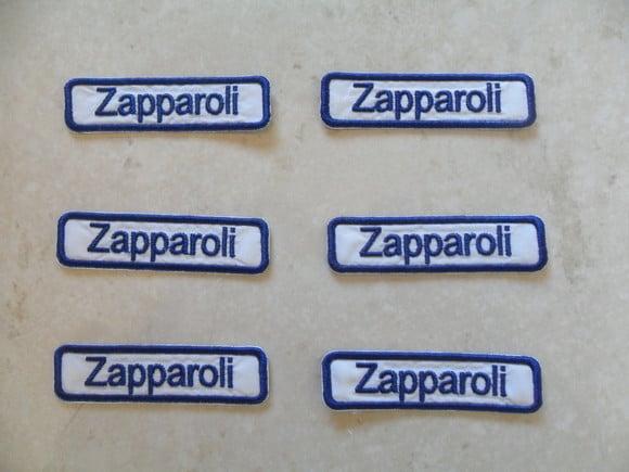 Patch Bordado Termocolante Kit 6 Nomes