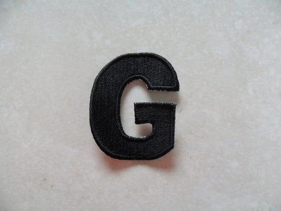 Patch Bordado Termocolante Letra G