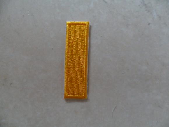 Patch Bordado Termocolante Letra I