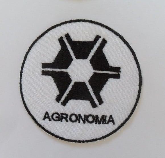 Patch Bordado Termocolante Logo Agronomia