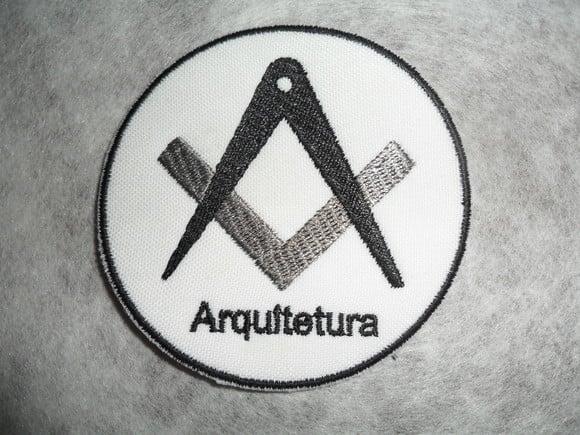 Patch Bordado Termocolante Logo Arquitetura