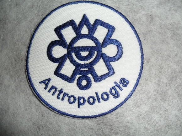 Patch Bordado Termocolante Logo Antropologia