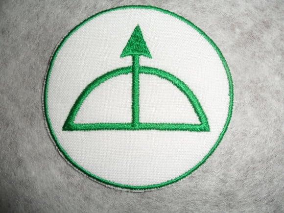 Patch Bordado Termocolante Logo Arco
