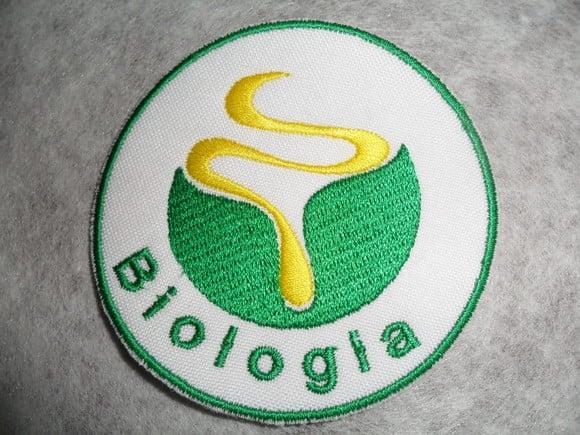 Patch Bordado Termocolante Logo Biologia