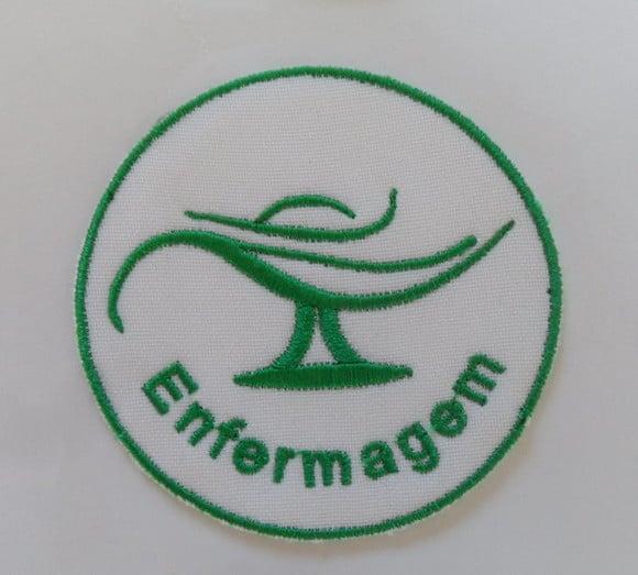 Patch Bordado Termocolante Logo Enfermagem