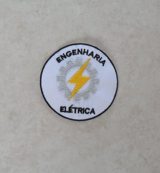 Patch Bordado Termocolante Logo Engenharia Elétrica