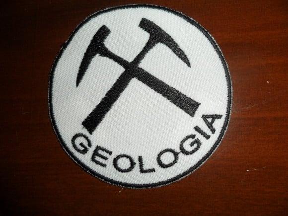 Patch Bordado Termocolante Logo Geologia