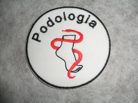 Patch Bordado Termocolante Logo Podologia
