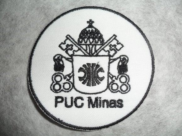 Patch Bordado Termocolante Logo Puc Minas
