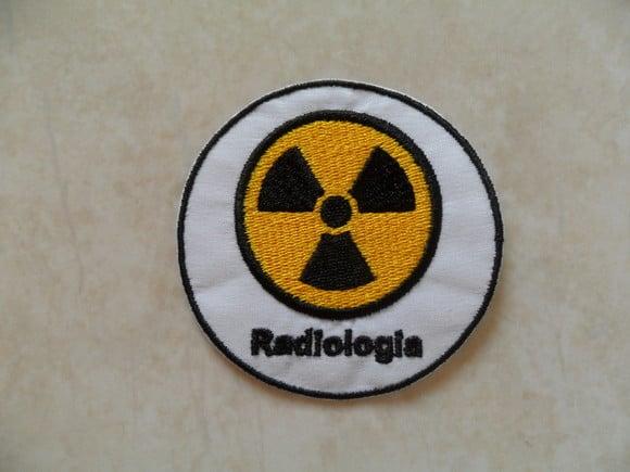 Patch Bordado Termocolante Logo Radiologia