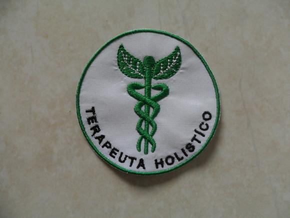 Patch Bordado Termocolante Logo Terapeuta Holístico