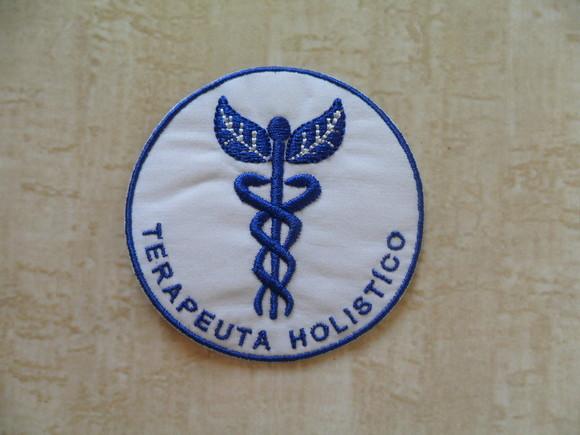 Patch Bordado Termocolante Logo Terapeuta Holístico
