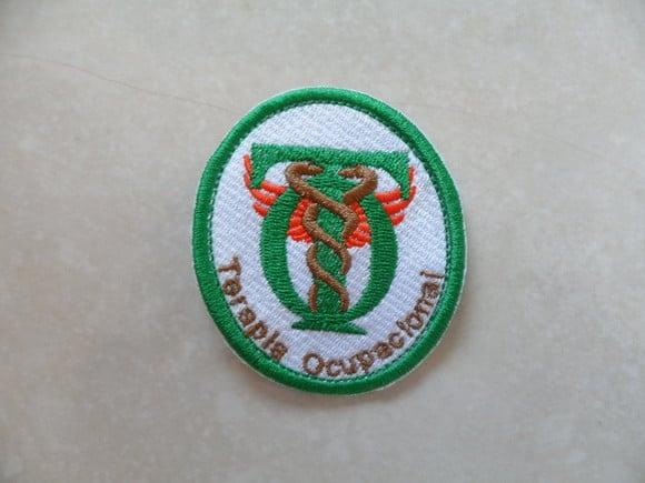 Patch Bordado Termocolante Logo Terapia Ocupacional