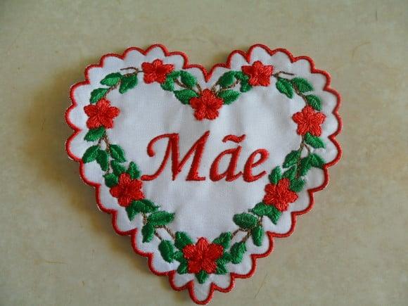 Patch Bordado Termocolante Mãe Coação