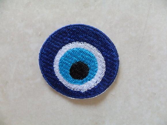 Patch Bordado Termocolante Olho Grego I