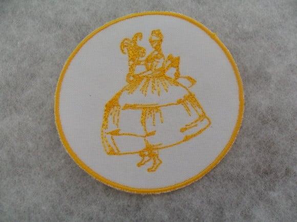 Patch Bordado Termocolante Orixá Iansã