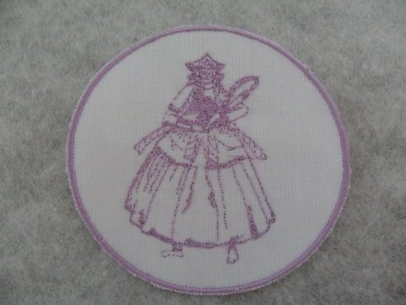 Patch Bordado Termocolante Orixá Nanã Buruquê