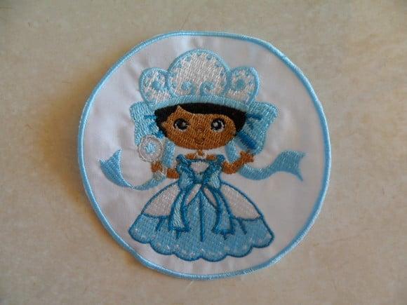 Patch Bordado Termocolante Orixá Iemanjá II