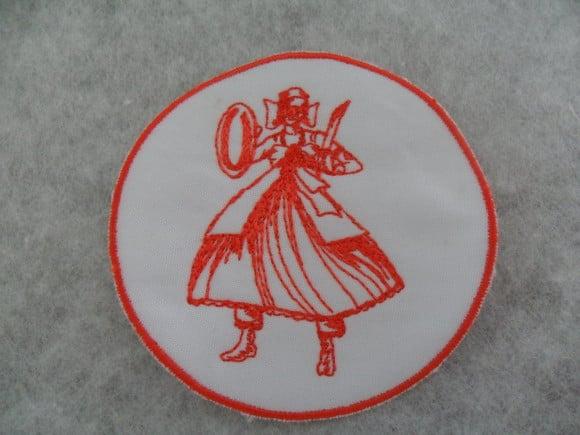 Patch Bordado Termocolante Orixá Obá
