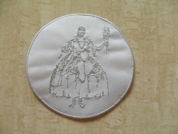 Patch Bordado Termocolante Orixá Iemanjá