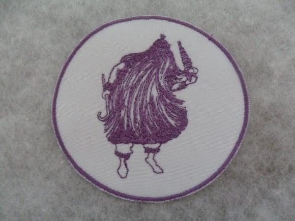 Patch Bordado Termocolante Orixá Omolu
