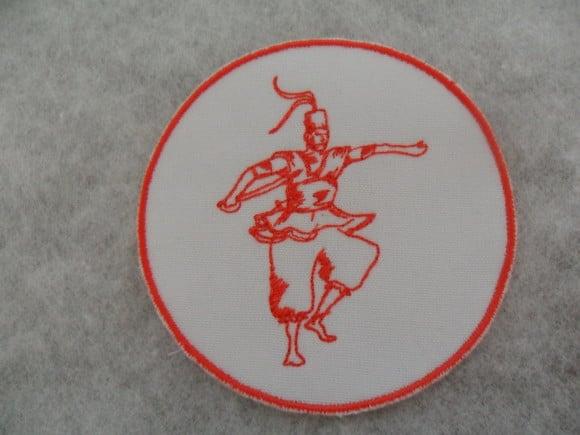 Patch Bordado Termocolante Orixá Ogum