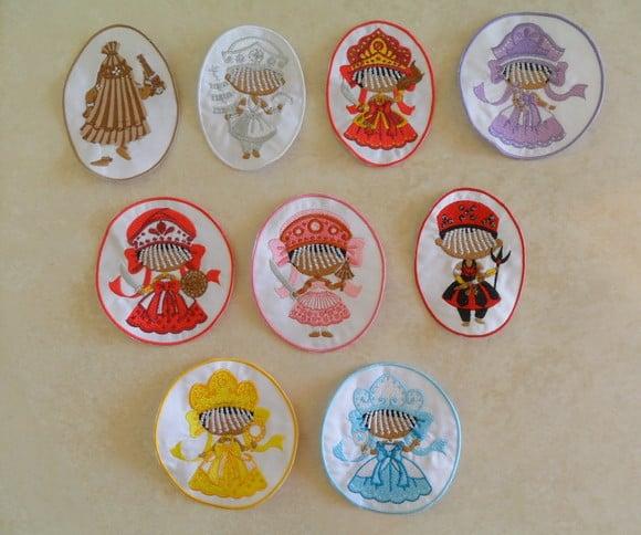 Patch Bordado Termocolante Orixás Franja