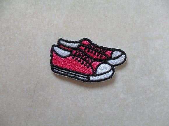 Patch Bordado Termocolante Par de Tênis Ii