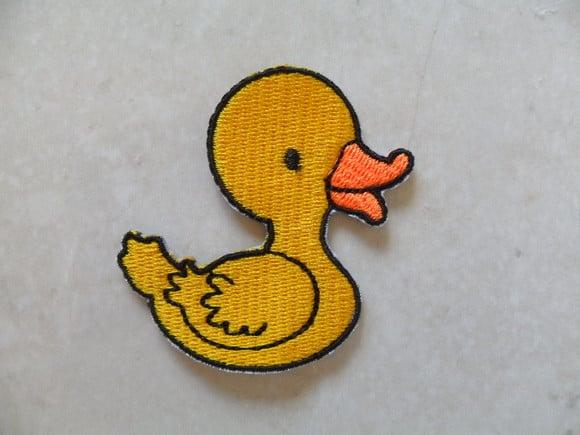 Patch Bordado Termocolante Pato
