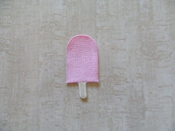 Patch Bordado Termocolante Picolé