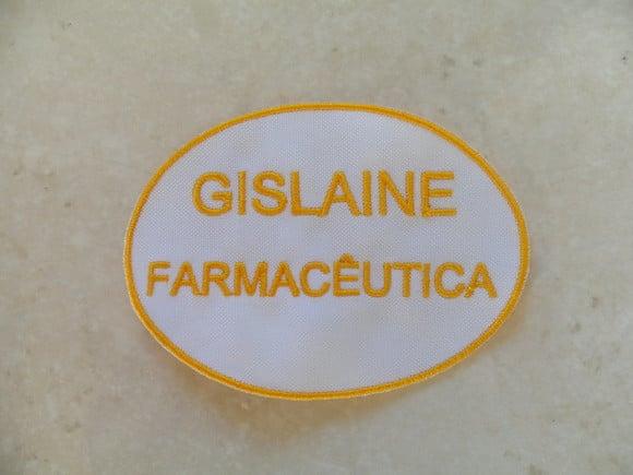 Patch Bordado Termocolante Personalizado Nome/profissão
