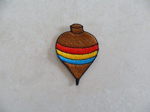 Patch Bordado Termocolante Pião