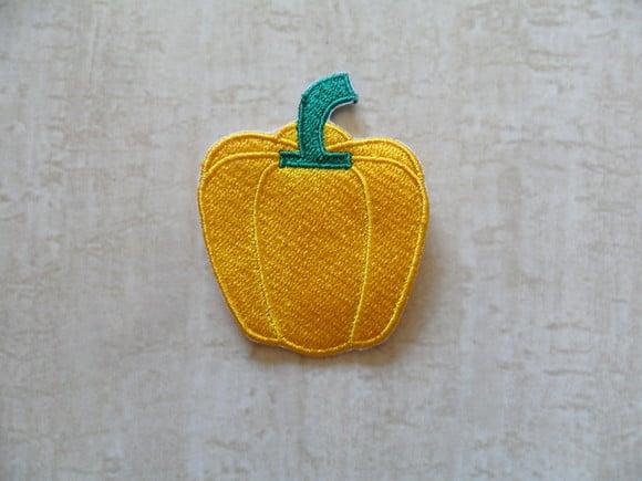 Patch Bordado Termocolante Pimentão