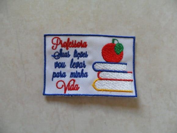 Patch Bordado Termocolante Professor VI