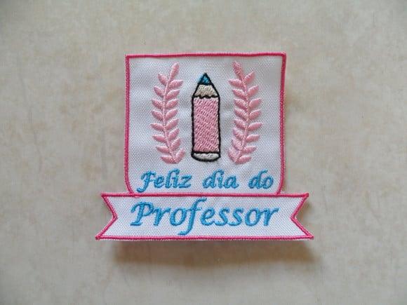 Patch Bordado Termocolante Professor III