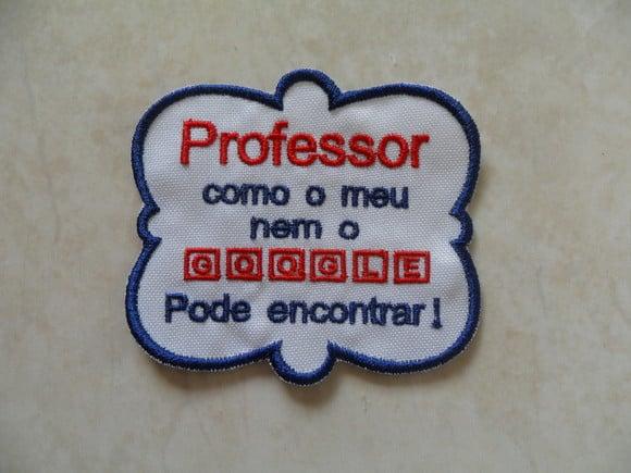 Patch Bordado Termocolante Professor Google