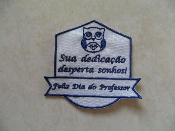 Patch Bordado Termocolante Professor V