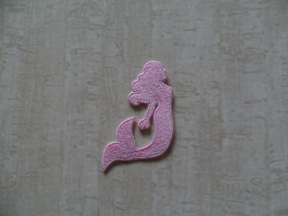 Patch Bordado Termocolante Sereia