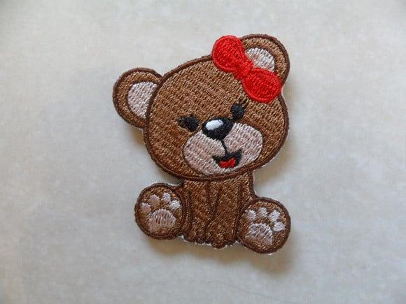 Patch Bordado Termocolante Ursa