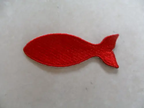 Patch Bordado Termocolante Peixe Menor
