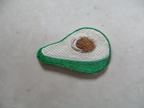Patch Bordado Termocolante Abacate